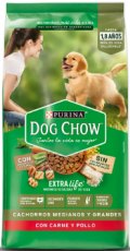 Purina Dog Chow Cachorros Medianos y Grandes 22.7kg